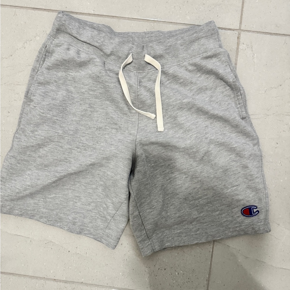 Champion Light Gray Men's Athletic Shorts